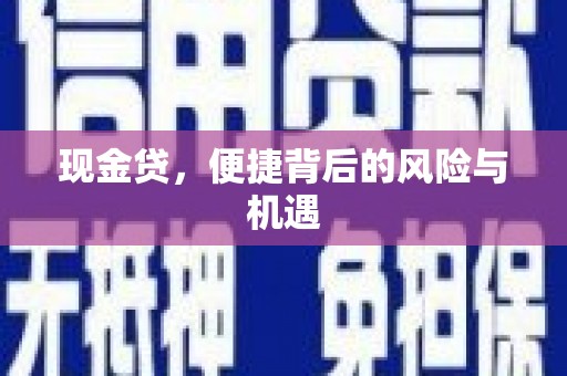 吉利现金贷，便捷背后的风险与机遇