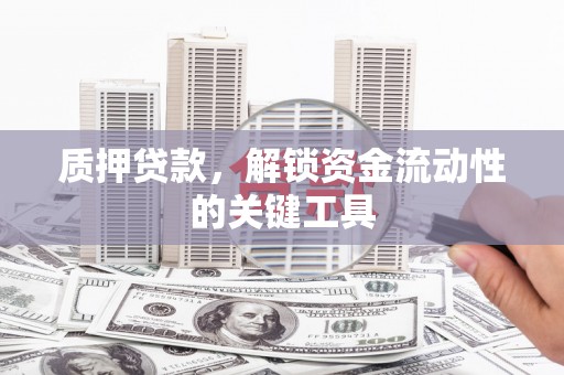 吉利质押贷款，解锁资金流动性的关键工具