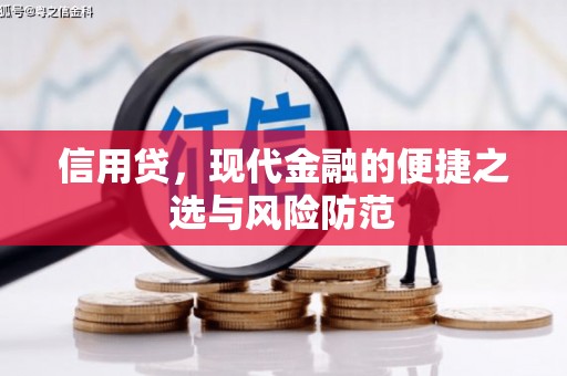 吉利信用贷，现代金融的便捷之选与风险防范
