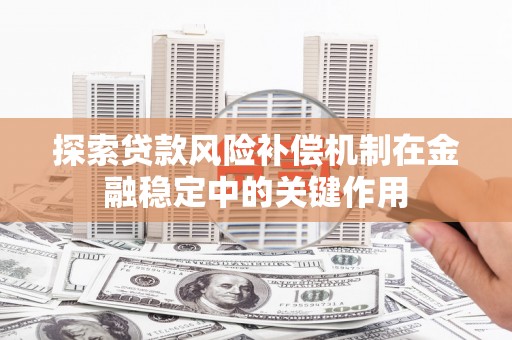 吉利探索贷款风险补偿机制在金融稳定中的关键作用